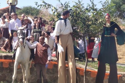 Hinojosa de la Sierra regresó al medievo por un día