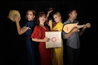Cuarteto de cuerda Sephardica, que ofrece un concierto este jueves en el Espacio Santa Clara.