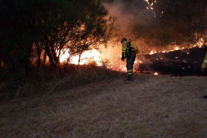 Incendio en León en los últimos días.