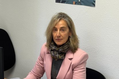 Sara López, edil de Vox en el Ayuntamiento de Soria.