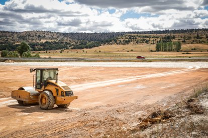 Obras realizadas por la Diputación  en Cabrejas.