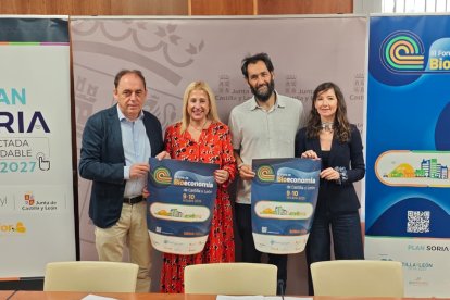 Presentación del III Foro de Bioeconomía de Castilla y León que se celebrará en Soria.