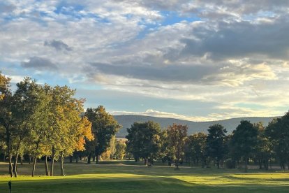 Instalaciones del Club de Golf Soria en Pedrajas.