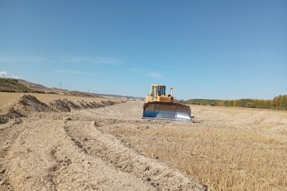 Imagen del inicio de las obras del Canal de Ines Eza.