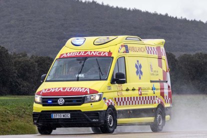 Una ambulancia en una imagen de archivo.