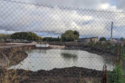 Parcela donde se construirá el Centro de Salud.