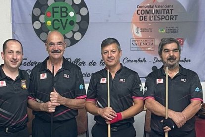 Mal fin de semana para el equipo soriano de billar.