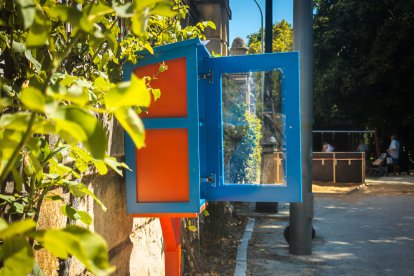 Caja de libros, una idea ganadora de pasadas ediciones del Presupuesto Participativo.