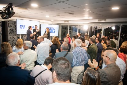 El presidente de la Junta de Castilla y León y del PP autonómico clausuró la junta directiva de los populares sorianos.