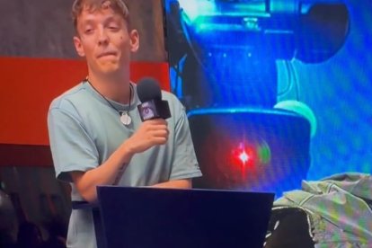 El soriano Raúl Martínez durante sus declaraciones en Gran Hermano.