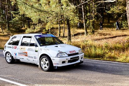 Uno de los participantes en la 22 edición del Rallysprint Navaleno-Canicosa.