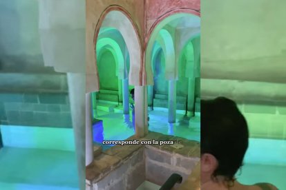 La recreación termal de la ermita de San Baudelio en El Burgo de Osma permite sumergirse entre columnas mozárabes y bóvedas inspiradas en el siglo XI.