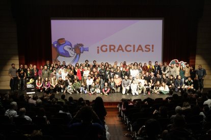 Clausura de una pasada edición del Festival Internacional de Cortos.