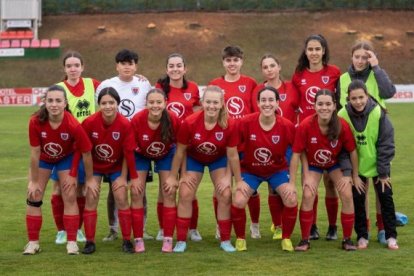 Uno de los equipos del Numancia femenino de esta temporada.