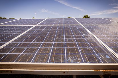 Planta fotovoltaica.