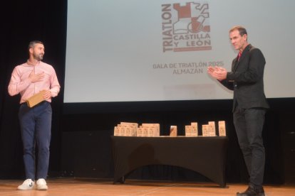 Homenaje al soriano Rubén Andrés.