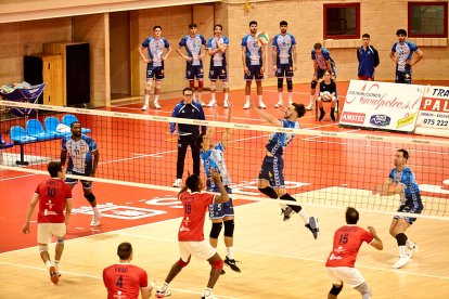 Toribio en el encuentro del pasado sábado en el que el Grupo Herce aplastó a Cisneros.