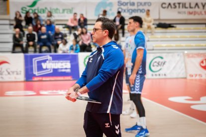Toribio en el partido del miércoles ante Manacor.