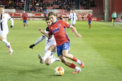 El Numancia regresa a la liga tras su eliminación en la Copa del Rey frente al Mallorca.