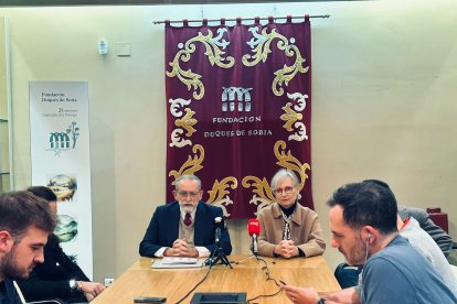 José María Rodríguez-Ponga y Graziella Fantini durante la presentación de la programación.