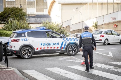 Intervención de la Policía Local.