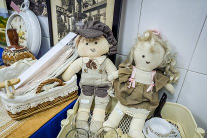 Diferentes mercadillos por el centro de la ciudad de Soria.