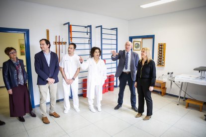 Presentación de la unidad de afrontamiento activo del dolor crónico, ubicada en el Hospital Virgen del Mirón.