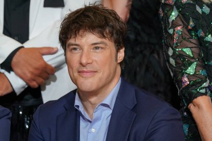 Jordi Cruz, chef con Estrella Michelin, durante un acto público en el que destacó por su estilo sobrio y carisma habitual.