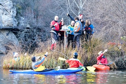 La tradición de colocar el nacimiento en el Peñón.