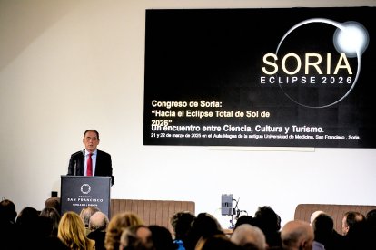 Celebración del congreso sobre el eclipse de agosto que se celebró el año pasado.