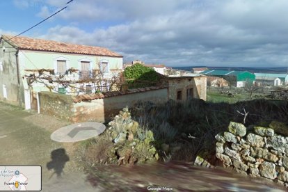 Imagen de parte del casco urbano de Fuente Tovar en una captura de Google Maps.