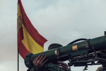 Miembro del Ejército español.