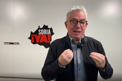 Ángel Ceña, procurador de Soria Ya.