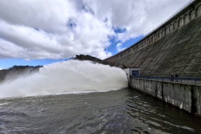 Uno de los embalses de la cuenca del Duero.