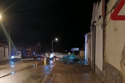 El accidente ha tenido lugar en Almenar.