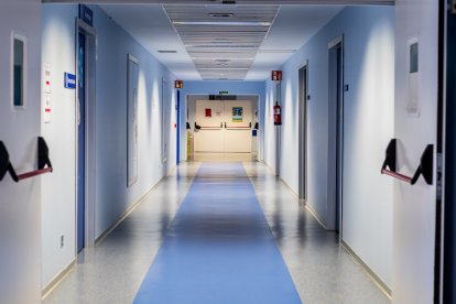 Interior del hospital Santa Bárbara.