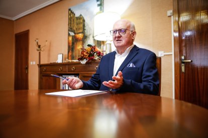José Ramón Huerta es presidente del Colegio Oficial de Médicos de Soria.