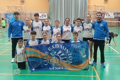 Éxito del CB Soria en la cita celebrada el sábado en Fuente del Rey.