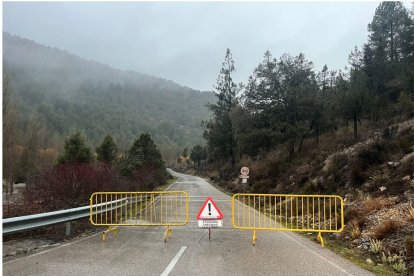 Cerrado el acceso principal al Parque Natural del Cañón del río Lobos.