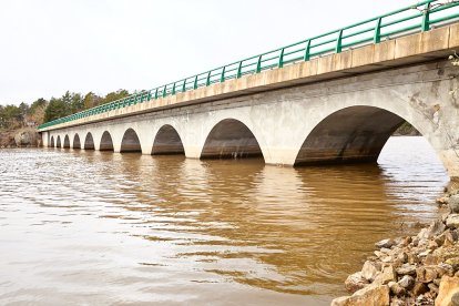 Desembalse extraordinario de 43,50 m³/s en el embalse cabecera del Duero.