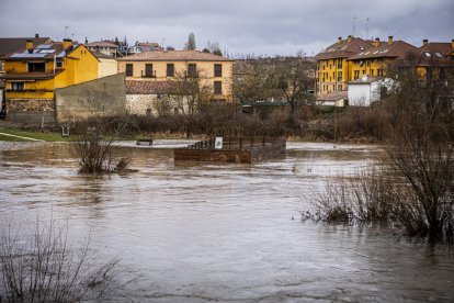 Así estaba la situación en Garray durante la tarde