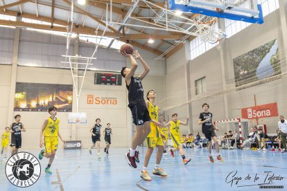 Uno de los equipos del CSB durante un partido de esta temporada.