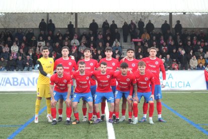 Uno de los onces recientes del U.D. Ourense.