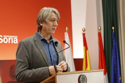 Carlos Martínez Mínguez, alcalde de Soria.