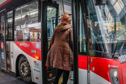 Autobús urbano de la capital.