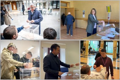 Votaciones de los cabezas de lista en la provincia por Soria Ya, PP, PSOE, Vox y Podemos ordenados por número de votos en las anteriores elecciones autonómicas.