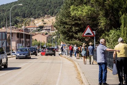 Entrad a a  la localidad de Vinuesa.