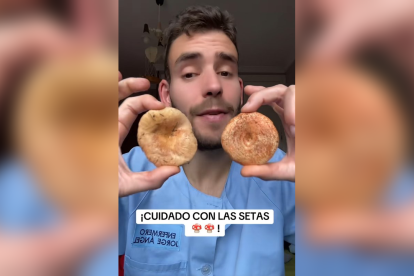 El enfermero Jorge Ángel nos advierte acerca de los falsos níscalos