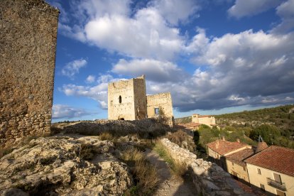 Vistas del castillo de Calatañazor