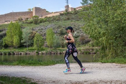 Las quedadas para correr tienen lugar en las márgenes del Duero.